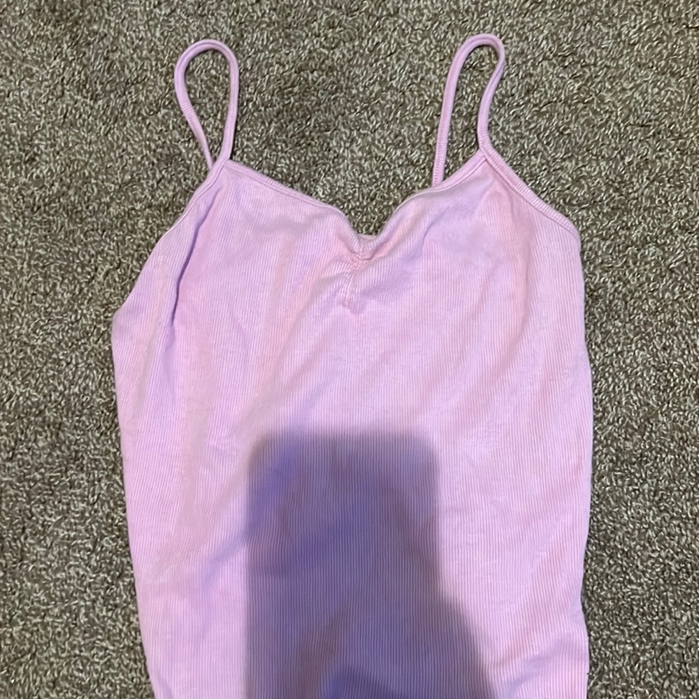super cute pink tank top
